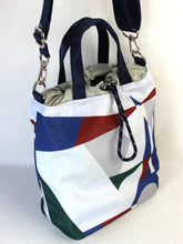 画像をギャラリービューアに読み込む, レガートラルゴ Legato Largo LIPT-F003 パピエティグルコラボ 巾着2WAYショルダー パリ オシャレ PARIS トリコロール 旅行バッグ 通勤ショルダーバッグ 送料無料