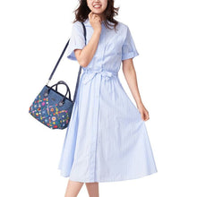 画像をギャラリービューアに読み込む, シンクビー Think Bee A002591 オーバーザレインボー ミニトートバッグ (2ウェイタイプ) (ブルー) 送料無料