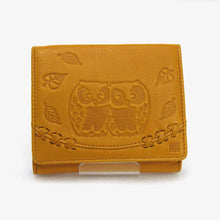 画像をギャラリービューアに読み込む, 野村修平 なかよしふくろう 65601 二つ折財布 レディース財布 送料無料