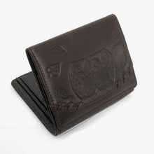 画像をギャラリービューアに読み込む, 野村修平 なかよしふくろう 65601 二つ折財布 レディース財布 送料無料