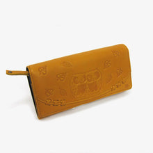 画像をギャラリービューアに読み込む, 野村修平 なかよしふくろう 65602 長財布 レディース財布 送料無料