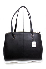 画像をギャラリービューアに読み込む, コーチ COACH 21024 バッグ スタントン ブラック STANTON CARRYALL IN CROSSGRAIN LEATHER BLACK 送料無料