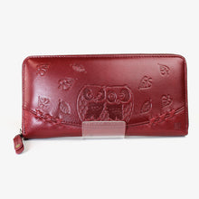 画像をギャラリービューアに読み込む, 野村修平 なかよしふくろう 65603 ラウンド長財布 レディース財布 送料無料