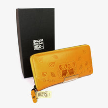 画像をギャラリービューアに読み込む, 野村修平 なかよしふくろう 65603 ラウンド長財布 レディース財布 送料無料