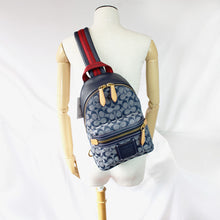 画像をギャラリービューアに読み込む, コーチ COACH 3801 アカデミー パック シグネチャー シャンブレー ボディバッグ レディーズバッグ 送料無料