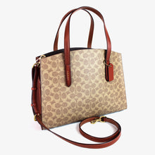 画像をギャラリービューアに読み込む, コーチ COACH 31210 チャーリー キャリーオール シグネチャー キャンバス レディースバッグ ハンドバッグ ショルダーバッグ 送料無料