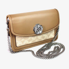 画像をギャラリービューアに読み込む, コーチ COACH 89289 パーカー クロスボディ イン シグネチャーキャンバス ベージュ ポシェット ショルダーバッグ レディースバッグ パーティバッグ 送料無料