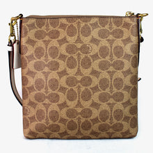 画像をギャラリービューアに読み込む, コーチ COACH 41321 キット メッセンジャー クロスボディ カラーブロック シグネチャー キャンバス ポシェット レディースバッグ ショルダーバッグ 送料無料
