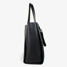 画像をギャラリービューアに読み込む, ペレンネ PERENNE 911 肩から掛けられる縦型トートバッグ キラキラのフリンジ付き ブラック>フォーマルバッグ仕様