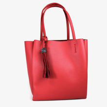 画像をギャラリービューアに読み込む, ペレンネ PERENNE 911 肩から掛けられる縦型トートバッグ キラキラのフリンジ付き ブラック>フォーマルバッグ仕様