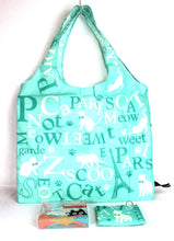 画像をギャラリービューアに読み込む, 猫 CAT ネコ コンパクトプリントバッグ 2個セット BE-0141 エコバッグ レディースバッグ 送料無料