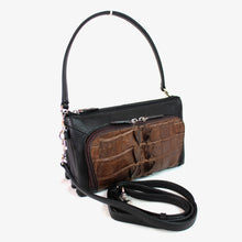 画像をギャラリービューアに読み込む, クロコダイル ワニ革バッグ 740-5174 メンズバッグ レディースバッグ ショルダーバッグ 送料無料