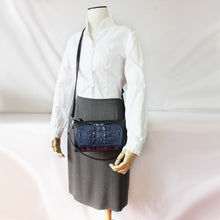 画像をギャラリービューアに読み込む, クロコダイル ワニ革バッグ 740-5174 メンズバッグ レディースバッグ ショルダーバッグ 送料無料