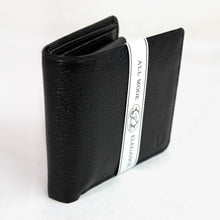 画像をギャラリービューアに読み込む, フォルトナー FORTNER 3555 中窓付 二つ折財布 カード14枚入り ソフト牛革 メンズ財布 送料無料