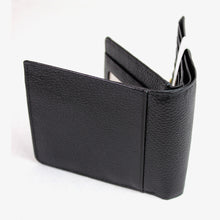 画像をギャラリービューアに読み込む, フォルトナー FORTNER 3555 中窓付 二つ折財布 カード14枚入り ソフト牛革 メンズ財布 送料無料