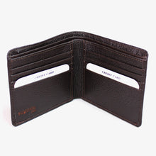 画像をギャラリービューアに読み込む, フォルトナー FORTNER 3824 カード 二つ折財布 カード8枚入り ソフト牛革 送料無料 メンズ財布