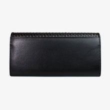 画像をギャラリービューアに読み込む, フォルトナー メッシュ 中ファスナー付 長財布 ブラック FORTNER MESH 908-3834 メンズ財布 送料無料