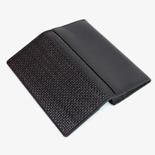 画像をギャラリービューアに読み込む, フォルトナー メッシュ 中ファスナー付 長財布 ブラック FORTNER MESH 908-3834 メンズ財布 送料無料