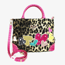 画像をギャラリービューアに読み込む, シンクビー Thinkbee A001859 アニマルハート トートバッグ (2ウェイタイプ) (ベージュ) レディースバッグ 送料無料