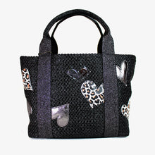 画像をギャラリービューアに読み込む, シンクビー Thinkbee A002253 アニマルバスケット トートバッグ (ブラック) レディースバッグ 送料無料