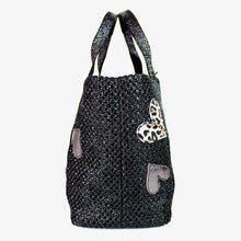 画像をギャラリービューアに読み込む, シンクビー Thinkbee A002253 アニマルバスケット トートバッグ (ブラック) レディースバッグ 送料無料