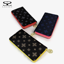 画像をギャラリービューアに読み込む, サボイ SAVOY SM190820 ラウンドファスナー長財布 レディース財布 送料無料