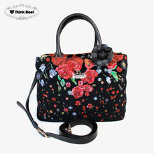 画像をギャラリービューアに読み込む, シンクビー Thinkbee A002379 マリアージュ バッグ (2ウェイタイプ) (ブラック) レディースバッグ ハンドバッグ 送料無料