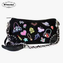 画像をギャラリービューアに読み込む, シンクビー Think Bee A000166 ブラックポンド 2ウェイショルダーバッグ