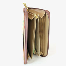 画像をギャラリービューアに読み込む, レガートラルゴ Legato Largo LJ-G1191 花柄サイフ 合皮ラウンドファスナー長財布 送料無料