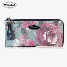画像をギャラリービューアに読み込む, シンクビー Think Bee A002603 ノクターンローズ L型長財布(薄型)
