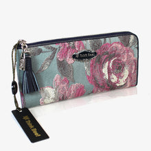 画像をギャラリービューアに読み込む, シンクビー Think Bee A002603 ノクターンローズ L型長財布(薄型)
