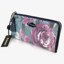 画像をギャラリービューアに読み込む, シンクビー Think Bee A002603 ノクターンローズ L型長財布(薄型)