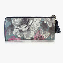 画像をギャラリービューアに読み込む, シンクビー Think Bee A002603 ノクターンローズ L型長財布(薄型)