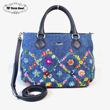 画像をギャラリービューアに読み込む, シンクビー Think Bee A002591 オーバーザレインボー ミニトートバッグ (2ウェイタイプ) (ブルー) 送料無料