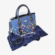 画像をギャラリービューアに読み込む, シンクビー Think Bee A002591 オーバーザレインボー ミニトートバッグ (2ウェイタイプ) (ブルー) 送料無料