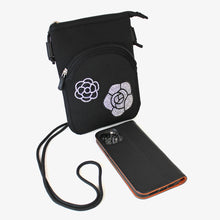 画像をギャラリービューアに読み込む, フラワーモチーフ バッグ BZ-0409-5 スマホポシェット ミニショルダーバッグ レディースバッグ レディース小物 送料無料