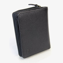 画像をギャラリービューアに読み込む, フォルトナー FORTNER 3432 ラウンドファスナーコインケース付 二つ折財布 ソフト牛革 メンズ財布 送料無料
