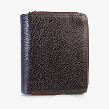 画像をギャラリービューアに読み込む, フォルトナー FORTNER 3432 ラウンドファスナーコインケース付 二つ折財布 ソフト牛革 メンズ財布 送料無料