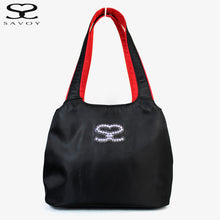 画像をギャラリービューアに読み込む, サボイ SAVOY SM20270101 ブラック/レッド ショルダーバッグ レディースバッグ 送料無料