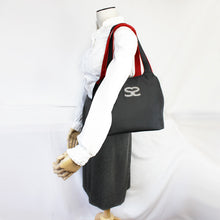 画像をギャラリービューアに読み込む, サボイ SAVOY SM20270101 ブラック/レッド ショルダーバッグ レディースバッグ 送料無料