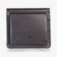 画像をギャラリービューアに読み込む, フォルトナー FORTNER 3126 外ボックスコインケース付き 二つ折財布 ソフト牛革 コンパクトサイズ メンズ財布 送料無料