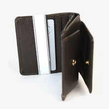 画像をギャラリービューアに読み込む, フォルトナー FORTNER 3126 外ボックスコインケース付き 二つ折財布 ソフト牛革 コンパクトサイズ メンズ財布 送料無料