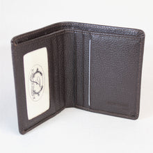 画像をギャラリービューアに読み込む, フォルトナー FORTNER 3112 中窓付き 二つ折り財布 ソフト牛革 コンパクトサイ ズ メンズ財布