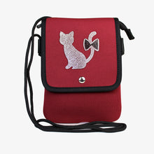 画像をギャラリービューアに読み込む, ネコワッポン ミニショルダー BZ-0411-2 スマホポシェット ショルダーバッグ レディースバッグ 送料無料