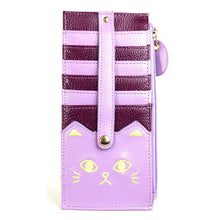 画像をギャラリービューアに読み込む, 猫 CAT ネコ ボーダーカードケース BBZ-0666 レディース財布 送料無料
