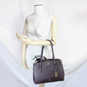 コーチ COACH 37782　ターンロック キャリ−オール29 オックスブラッド Turnlock Carryall 29 oxblood　送料無料