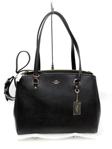 コーチ COACH 21024 バッグ スタントン ブラック STANTON CARRYALL IN CROSSGRAIN LEATHER BLACK　送料無料