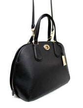 画像をギャラリービューアに読み込む, コーチ COACH 36542 プリンス ストリート サッチェル ブラック Prince Street Satchel Pebble Leather Black　送料無料
