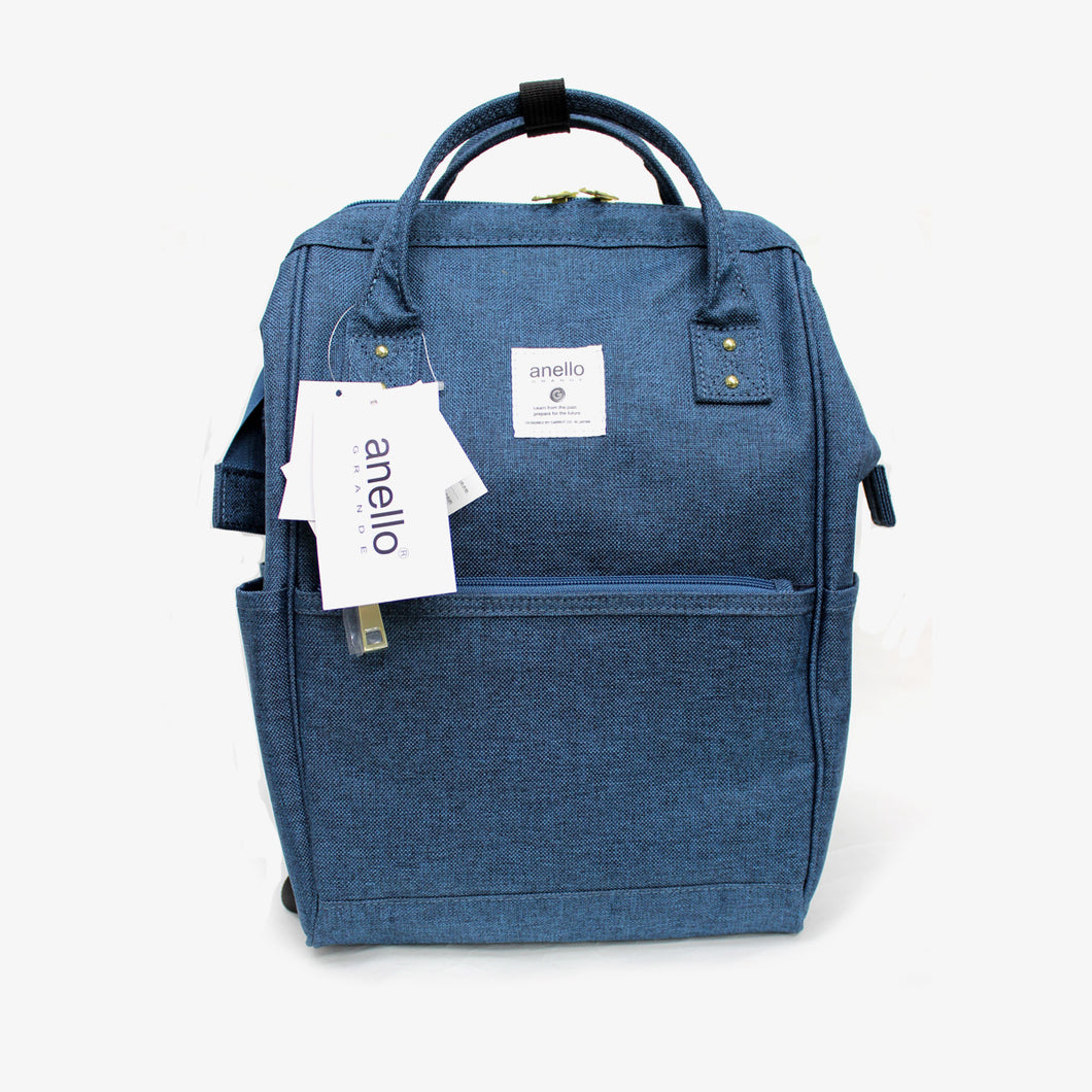 アネロ 口金リュック anello GRANDE GU-B3232 クラシック杢調ポリエステル スモールサイズ　リュックサック レディースバッグ バックパック　送料無料