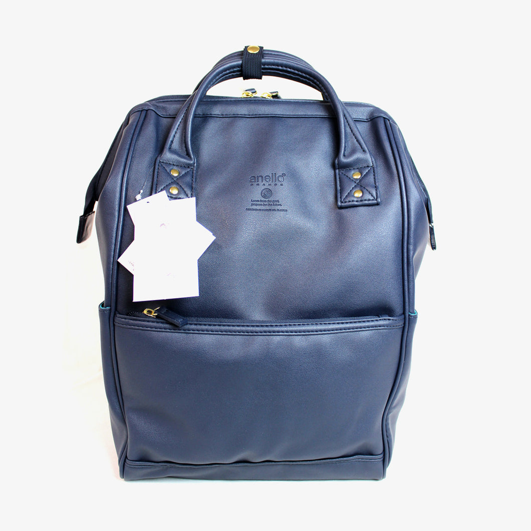 アネロ 口金リュック anello GRANDE GU-B3602 マットスムース合皮 レギュラーサイズ　リュックサック レディースバッグ バックパック　送料無料